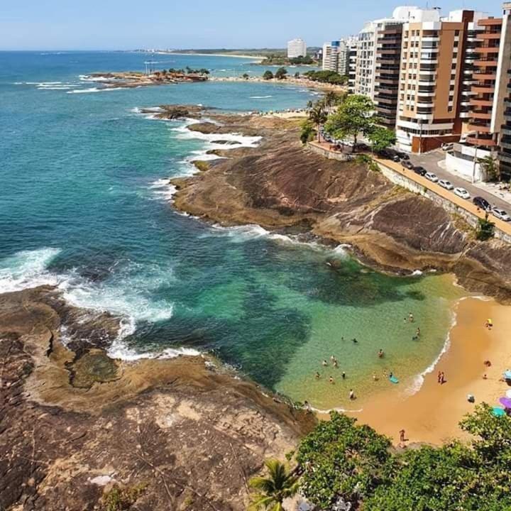Apt Centro 50 M Mar, Wi-Fi, Completo, Local Top Guarapari Esterno foto